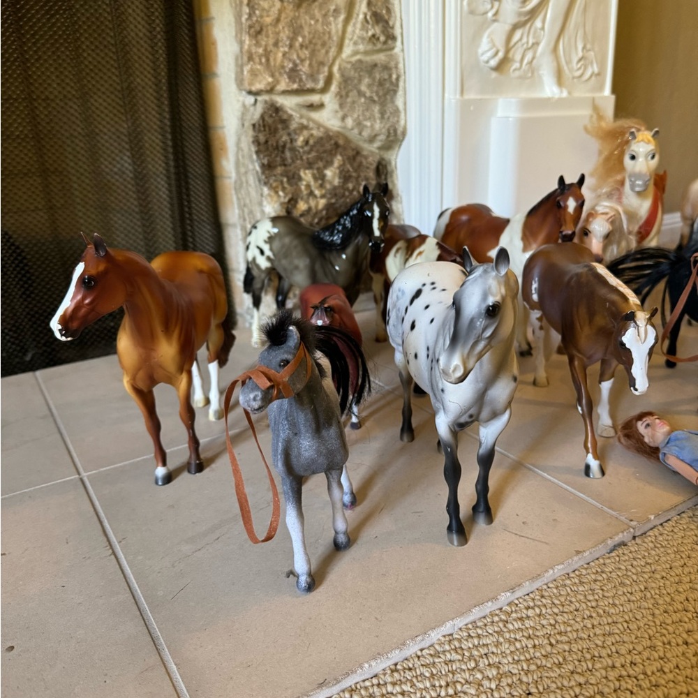 Toy horse collection